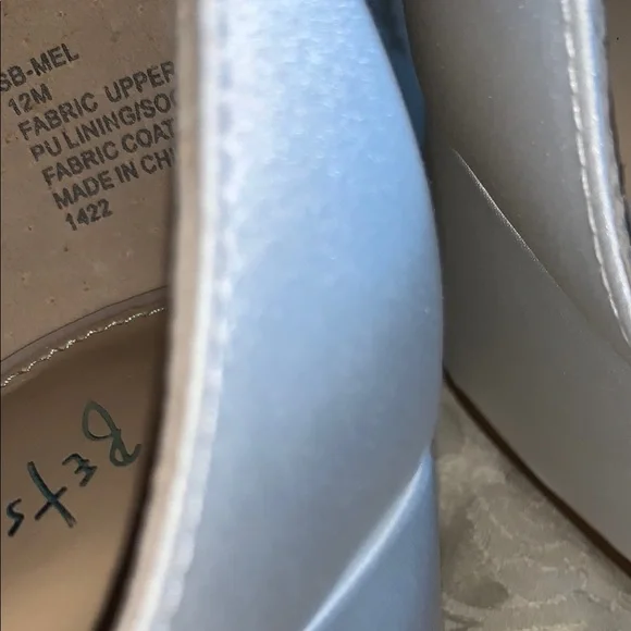 White Crystal Embellished Stiletto Heels - Picture 6 of 9